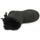 Bambini UGG TODDLER BAILEY BOW BLACK Enorme Moda Online