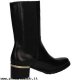 Donna Braccialini 1438P Mezzo Stivaletto Donna Pelle Nero Nero Moda Online