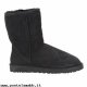 Donna UGG CLASSIC SHORT BLACK Vendite On-Line Per