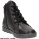 Bambini Bikkembergs BKJ103077 Sneakers Bambino Pelle Nero Nero Punti Vendita