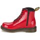 Bambini Dr Martens DELANEY Rosso Negozio Autentica