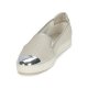 Vendita Di On-Line Slip On Geox Bianco/Argento Amalthia D per Donna