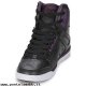 Donna DC Shoes REBOUND SLIM HIGH Nero/Viola Miglior Marchio Di Vendita