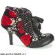 Donna Irregular Choice BLAIR ELFGLOW Nero/Rosso Trovare Prezzi Più