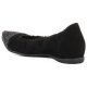 Donna Ballerine Weekend Nero Super conveniente Siti Di Liquidazione