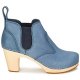 Donna Swedish hasbeens CLASSIC CHELSEA BOOT Blu Moda Online