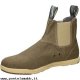 Uomo Blundstone EL.SIDE BOOT CANVAS verde Ufficialmente