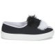 Lo Shopping On-Line Slip On Minna Parikka Nero Pom Pom per Donna