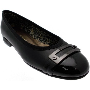 Donna Ballerine Calzaturificio R.p paperina ballerina pelle vernice nero medaglia art nero Gomma Fashion outlet