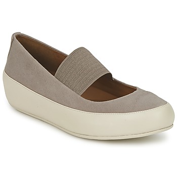 Donna Ballerine DUE MARY JANE Beige/Bianco Sintetico Alla Moda Di Sconto