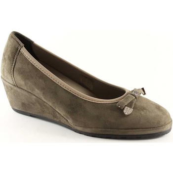 Donna Ballerine Grunland RINA SC taupe scarpe donna ballerine zeppetta Grigio Vendita Ora Su