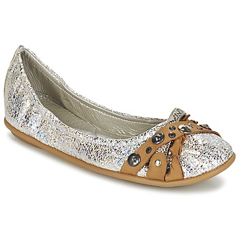 Donna Ballerine Regard SOLI Argento/Beige Sintetico Sito Shoping