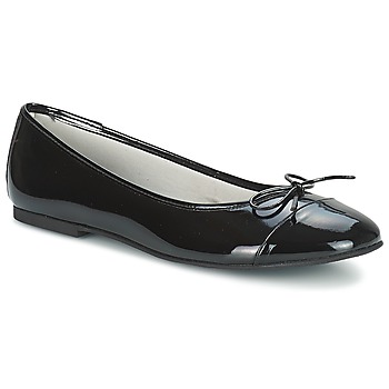 Donna Ballerine So Size DOURSE Nero Gomma Siti Di Liquidazione