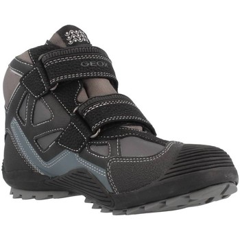 Bambini Geox JR SAVAGE B ABX Nero Presa Clearance online