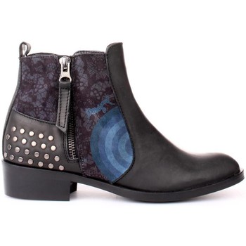 Donna Desigual 47AS638 Ankle Boot Donna Negro Buoni Negozi Online