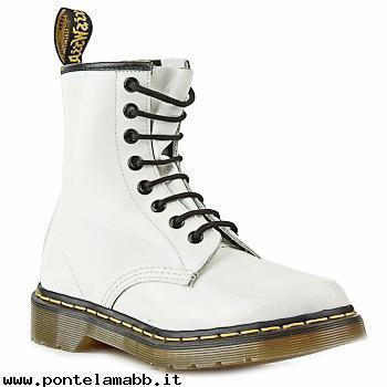 Donna Dr Martens 1460 Bianco/VERNI Moda Online