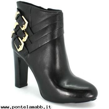 Donna Guess FL6LATLEA09 bottino piattaforma 2 fibbia nero nero Clearance online