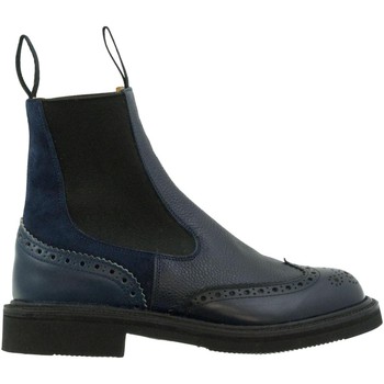 Donna Trickers mod Silvia Multitone Blu 014D Elastic Sided Boots Vibram Sole P blu Uffic Trovare Prezzi Più