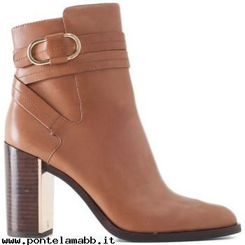 Donna What For Stivaletto in pelle cammello Multicolor Offerte Di Sconto