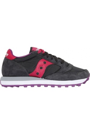 Lo A Saucony SNEAKERS JAZZ IN CAMOSCIO E NYLON Uomo Grigio, Rosa In Vendita