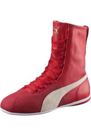 Puma ESKIVA HI Sneakers alte barbados cherry/whisper white Uomo Rosso Marchio Di Vendita