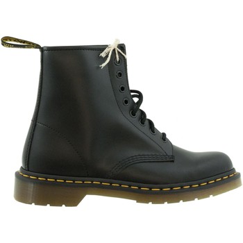 Uomo Dr Martens mod 1460 Smooth Black anfibio combat bootcombat bootnero black nero Soddisfatto per