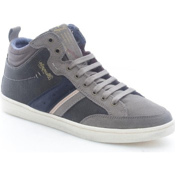 Uomo Wrangler WM152101 Sneakers Uomo Camoscio/Tessuto Taupe Grigio Offerte Di Sconto