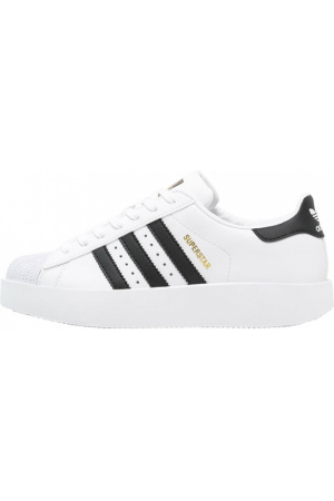 adidas SUPERSTAR BOLD Sneakers basse white/core black/gold metallic Uomo Bianco Negozio Autentica